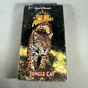 Walt Disney True Life Adventures Jungle Cat VHS Documentary 69 Minutes Not Rated
